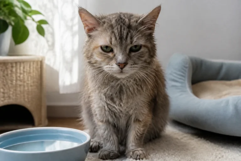 Insuffisance rénale du chat, les signes à surveiller