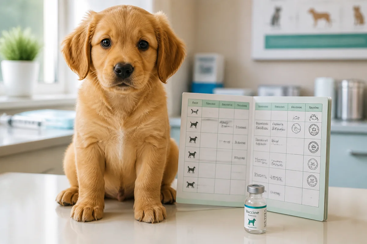 Vaccination du chiot, le calendrier essentiel à suivre