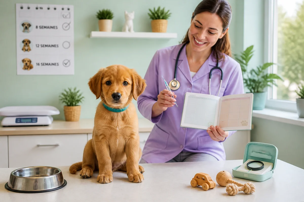 Vaccination du chiot, le calendrier essentiel à suivre