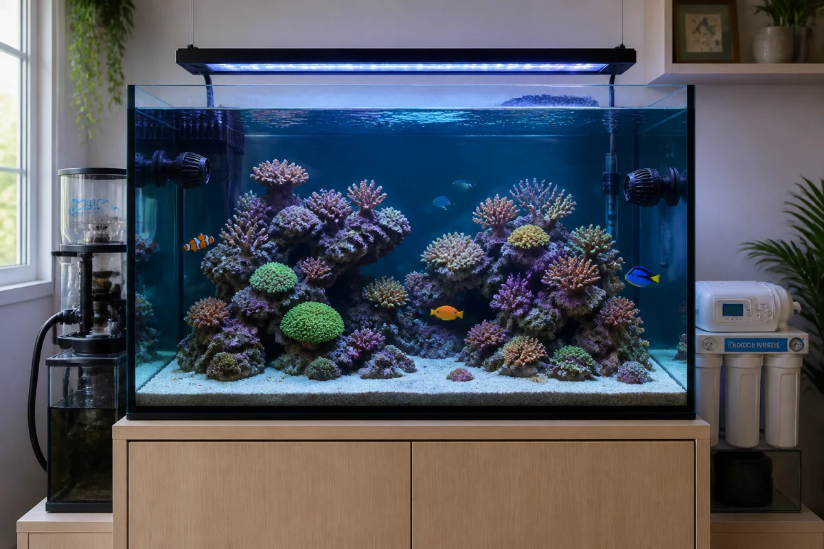 Aquarium marin pour débutants réussir un démarrage serein