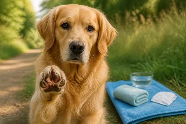 Comment protéger les pattes de son chien en été