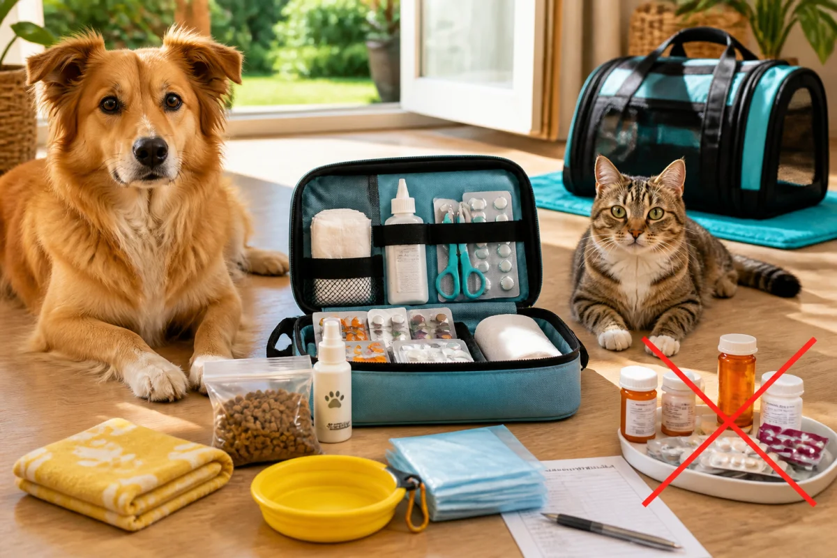 Préparer son animal avant les vacances sans rien oublier