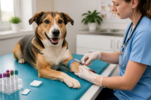 La prise de sang chez le chien expliquée simplement
