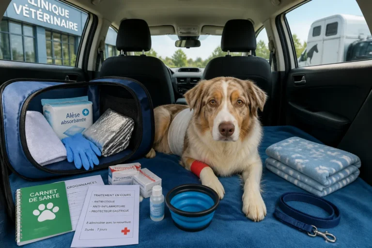 Comment organiser le transport d’un animal malade