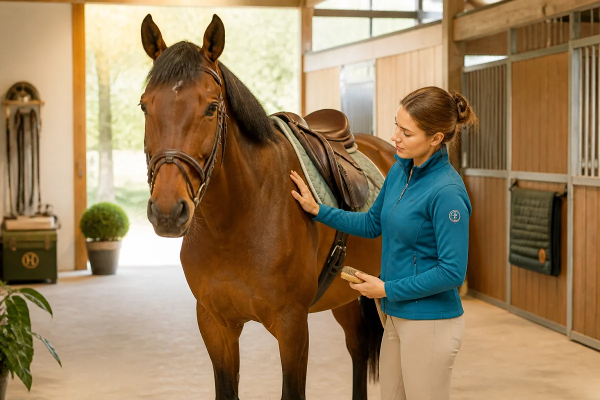 Prévenir les troubles musculosquelettiques chez le cheval au quotidien